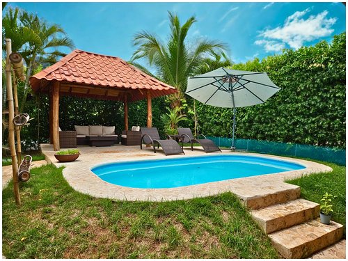private pool, open concept, golf community, paquera, nicoya peninsula