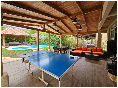private pool, open concept, golf community, paquera, nicoya peninsula