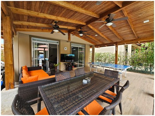 private pool, open concept, golf community, paquera, nicoya peninsula