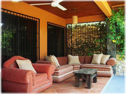 costa rica real estate, for sale, central pacific, houses for sale, mediterranean style beach houses, beach, near the beach, fully furnished, main and guest home