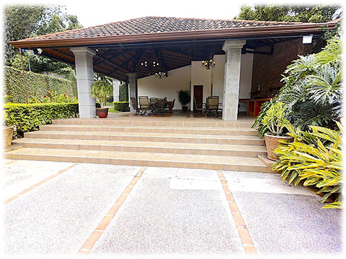 Santa Ana, Costa Rica, Real Estate, for sale, gated community, Las Pampas, condominium, family, home, terrace, garden