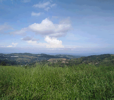 Three Quintas in San Ramon with views to the Central Valley mountains and the Nicoya Peninsula   